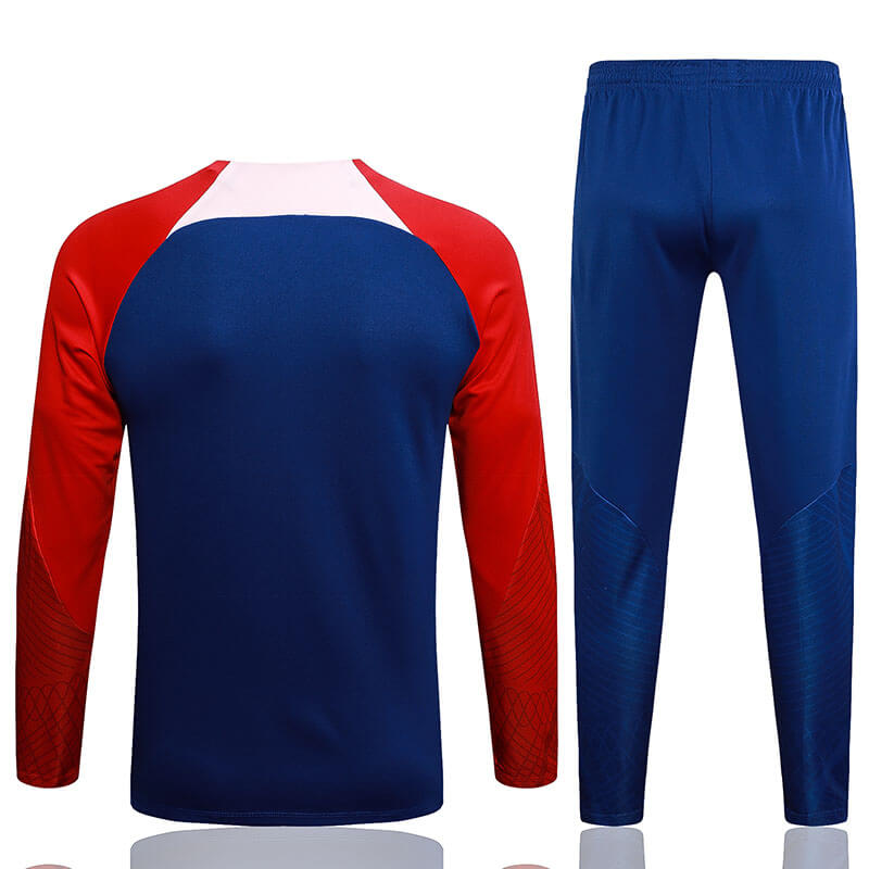 Sudadera Entrenamiento Atlético de Madrid 2023/2024 Azul/Rojo